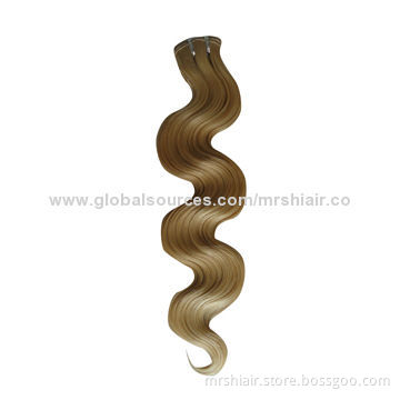 22-inch Color 22# Boby Wave, Brazilian hair weaving
